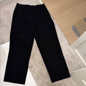 Women’s Old Navy Black Taylor Wide-Leg Trousers